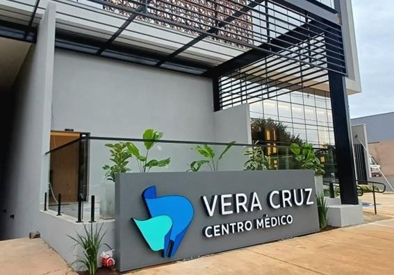 Fachada do novo Vera Cruz Centro Médico Indaiatuba no Jardim Esplanada