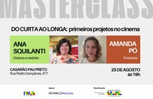 Cineastas Amanda Pó e Ana Squilanti na Masterclass de Cinema em Indaiatuba