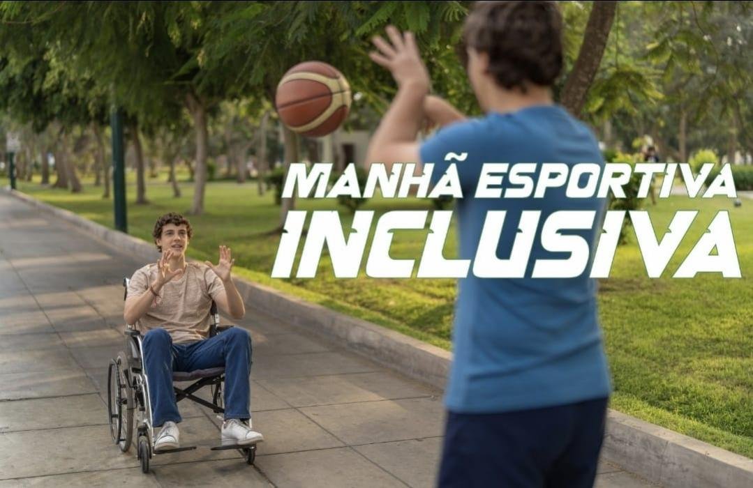 Pessoas participando de atividades esportivas inclusivas no Complexo Rei Pelé em Indaiatuba